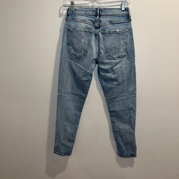 Agolde The Sophie Crop High waisted ankle  Jeans Size 26 - Picture 5 of 9